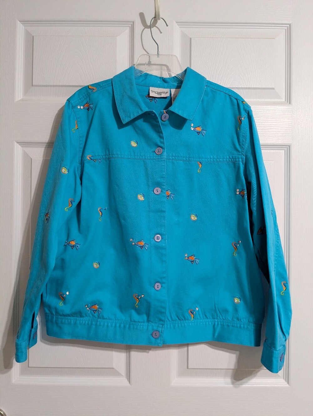 breckenridge Women's Embroidered Jean Jacket